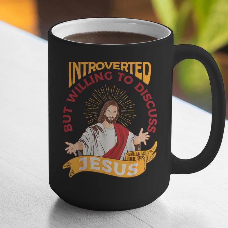 Christian Jesus Religious Sayings Catholic Introvert Graphic Print Coffee Mug Christian Jesus Religious Sayings Catholic Introvert Graphic Print Coffee Mug