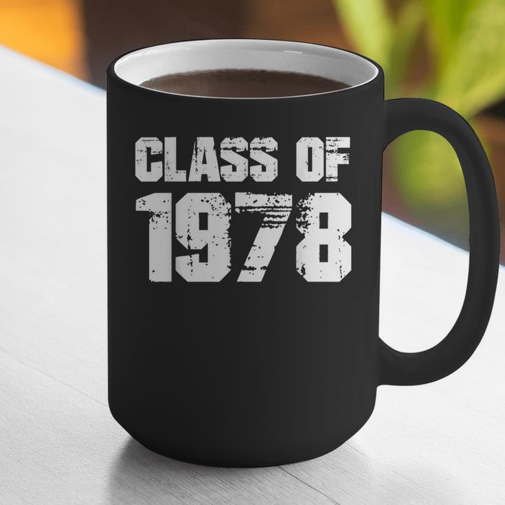 Class Of 1978 High School College Graduation Reunion Graphic Print Coffee Mug