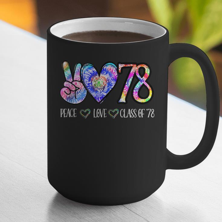 Class Of 1978 Shirt Tie Dye Senior Graduation Class Reunion Graphic Print Coffee Mug