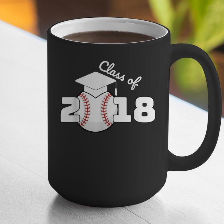 Class Of 2018 Baseball Senior Graduation Shirt Grad Graphic Print Coffee Mug