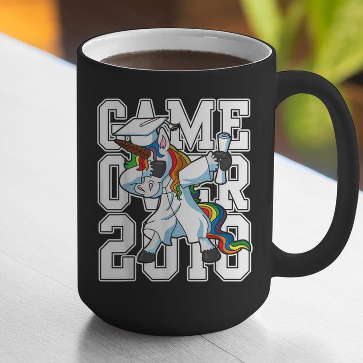 Class Of 2018 Graduation Dabbing Unicorn Shirt Graphic Print Coffee Mug