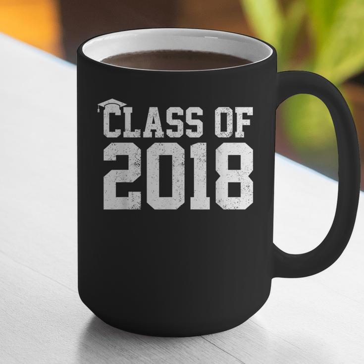 Class Of 2018 Graduation Senior High School College Graphic Print Coffee Mug
