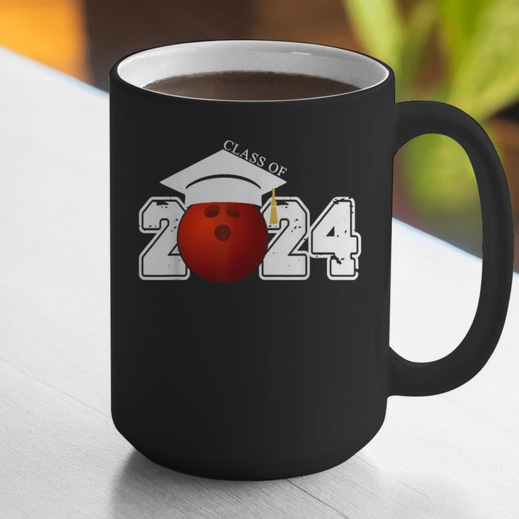 Class Of 2024 Graduation For Him Her Bowling Sports Graphic Print Coffee Mug