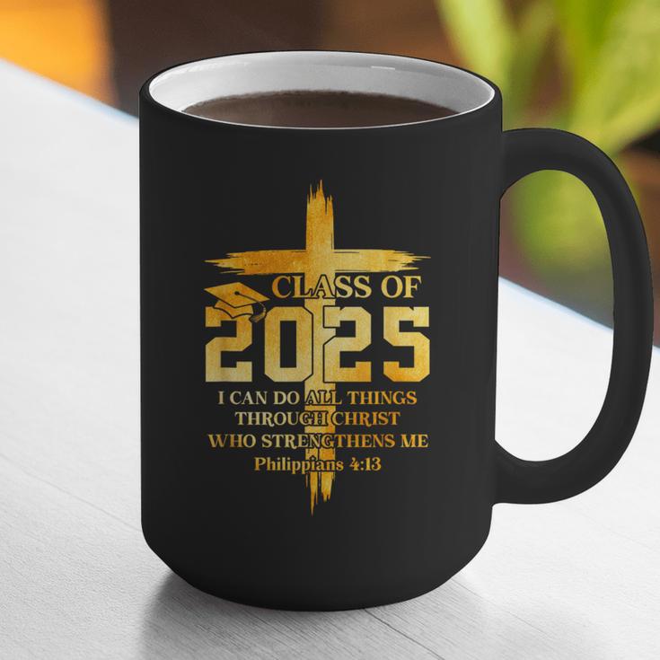 Class Of 2025 Christian Graduation Senior Graduate Men Women Graphic Print Coffee Mug