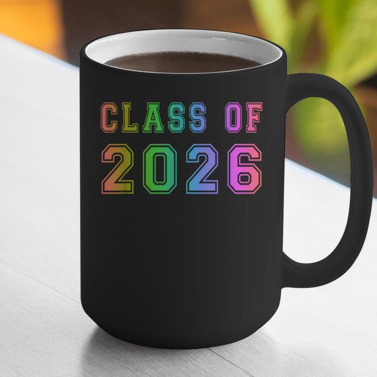Class Of 2026 High School Graduation Date GraduateShirt Graphic Print Coffee Mug