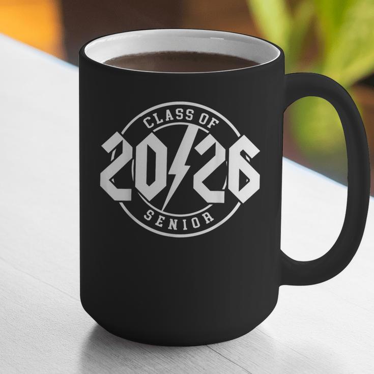Class Of 2026 Twenty 26 Classic Rock Graduation Senior 2026 Graphic Print Coffee Mug