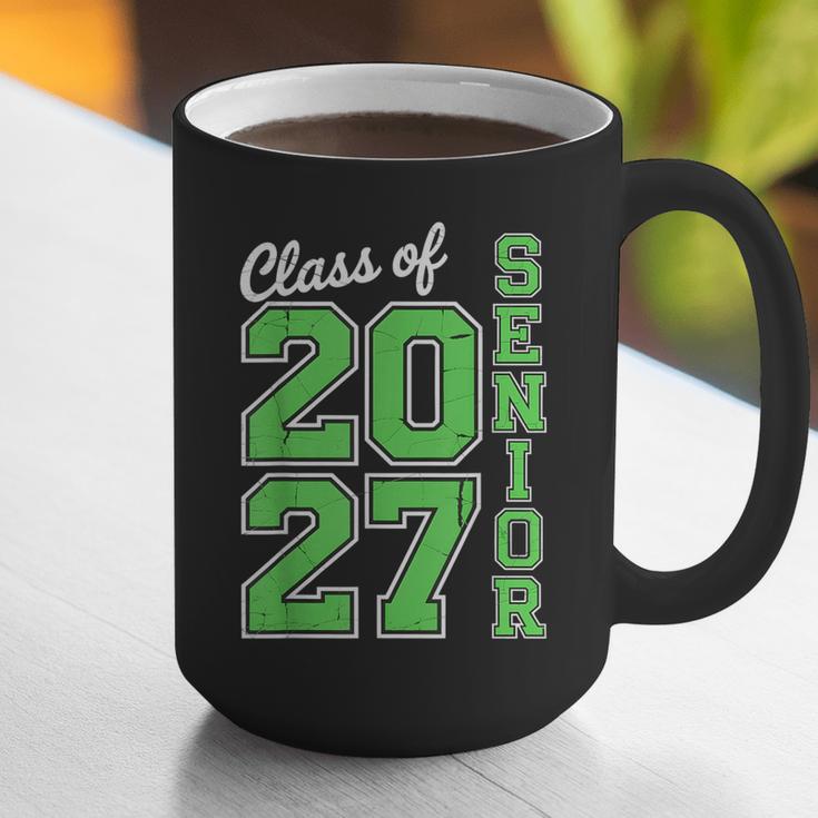 Class Of 2027 Senior 27 High School Graduation Senior 2027 Graphic Print Coffee Mug