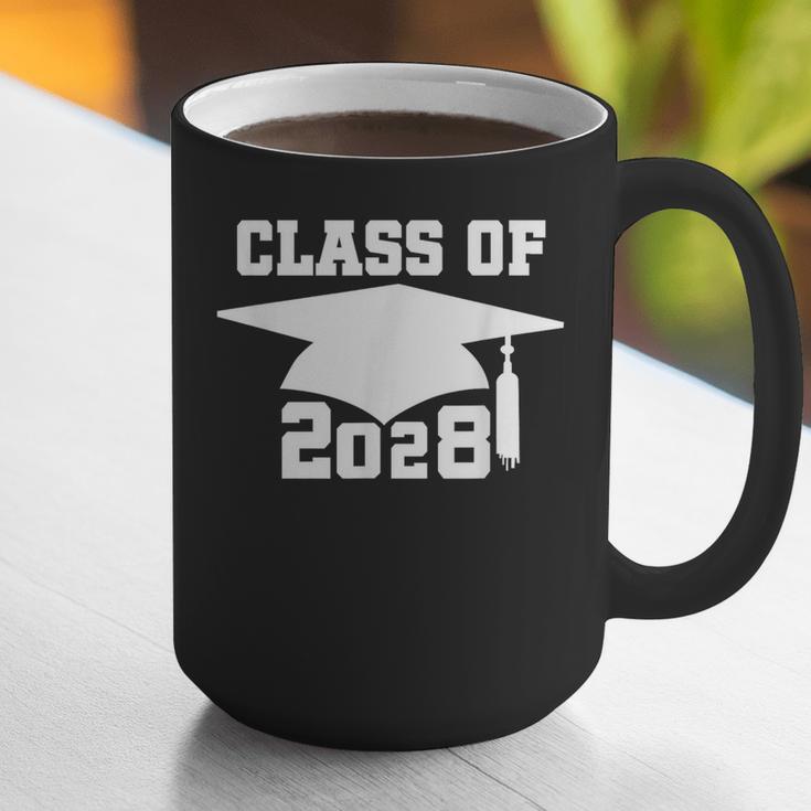 Class Of 2028 T-Shirt School Graduation Pride Tee Graphic Print Coffee Mug