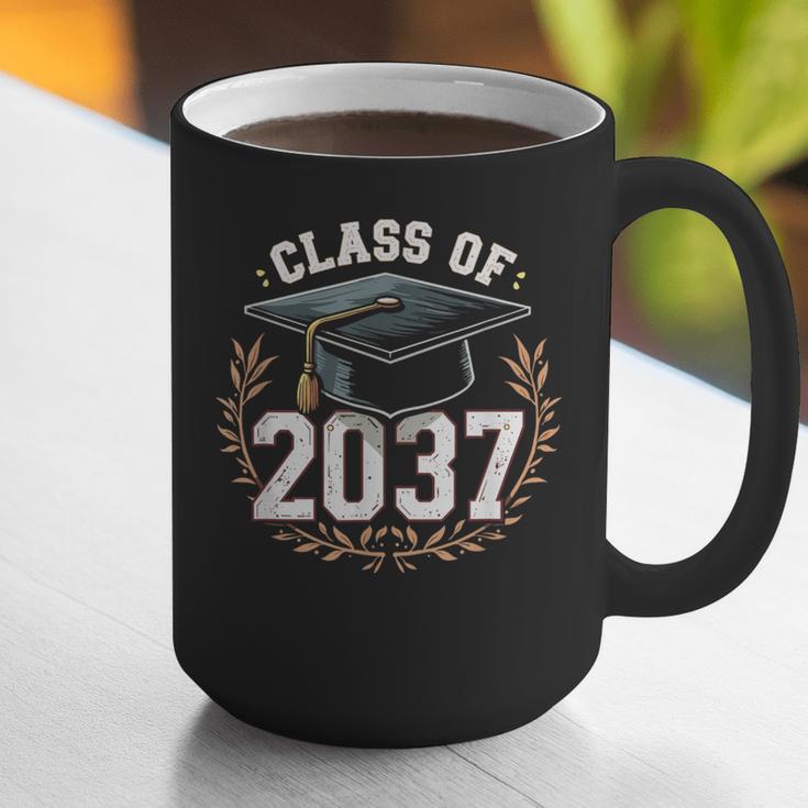 Class Of 2037 Graduation Graphic Print Coffee Mug