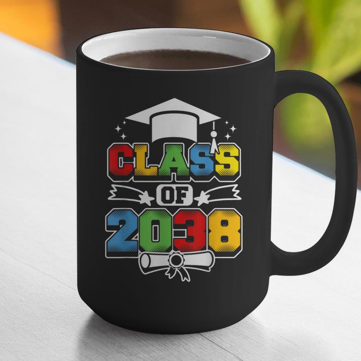 Class Of 2038 First Day Of School & Graduation 2038 Graphic Print Coffee Mug