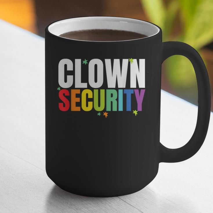 Clown Security Halloween Dad Mom Costume Graphic Print Coffee Mug