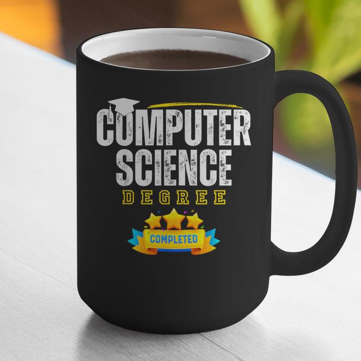Computer Science Degree Graduation Senior Celebration Grad Graphic Print Coffee Mug