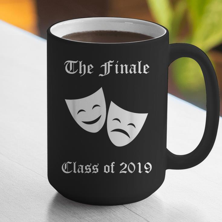 Cool Theater Graduation Tshirt Tragedy And Comedy Masks Graphic Print Coffee Mug