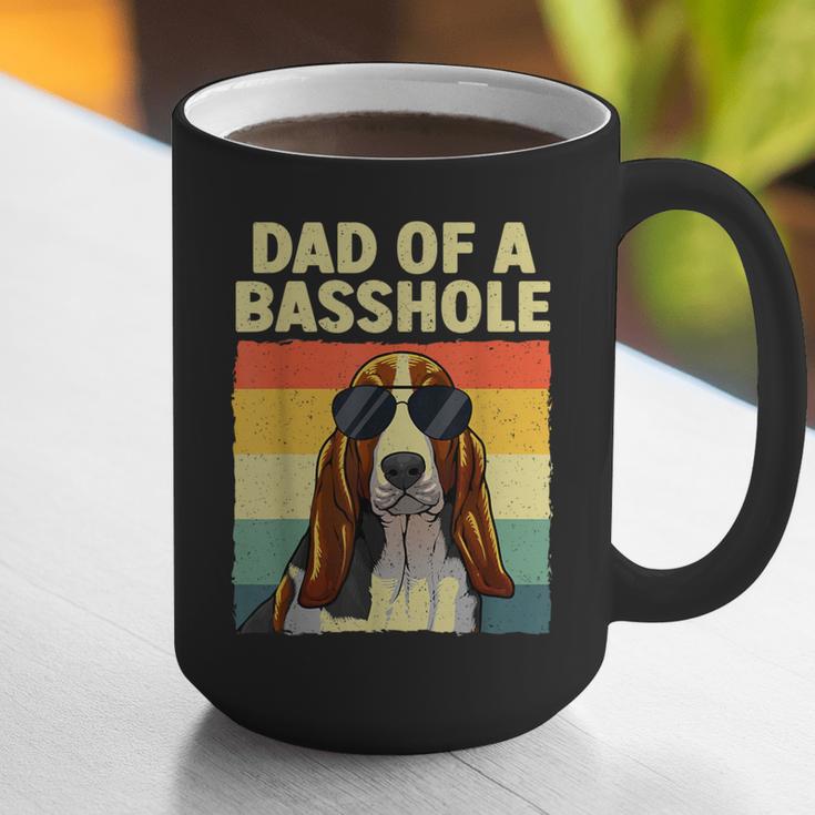 Cool Basset Hound For Men Dad Dog Basset Hound Lovers Graphic Print Coffee Mug