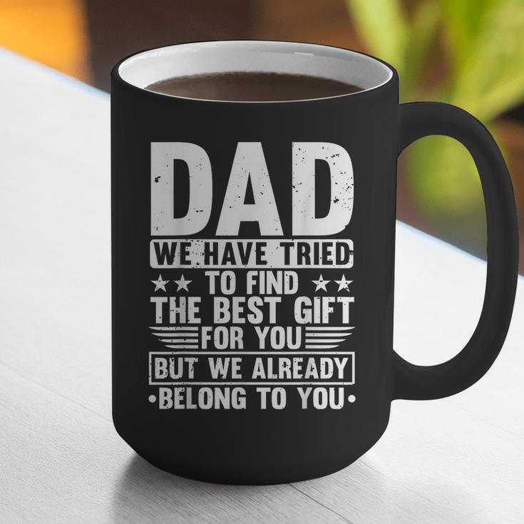 Cool Dad Art For Father Dad Stepfather From Son Daughter Graphic Print Coffee Mug