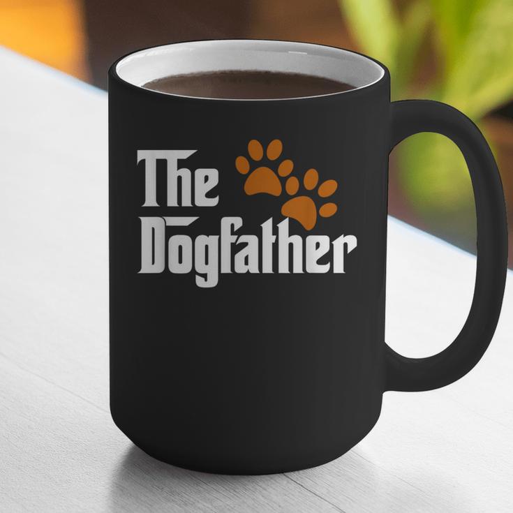 Cool Dog Dad Dog Father Shirt The Dogfather T-Shirt Graphic Print Coffee Mug