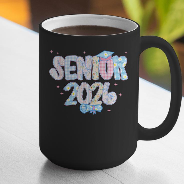 Coquette Senior-Class Of 2026 Preppy Graduation Graduate Graphic Print Coffee Mug