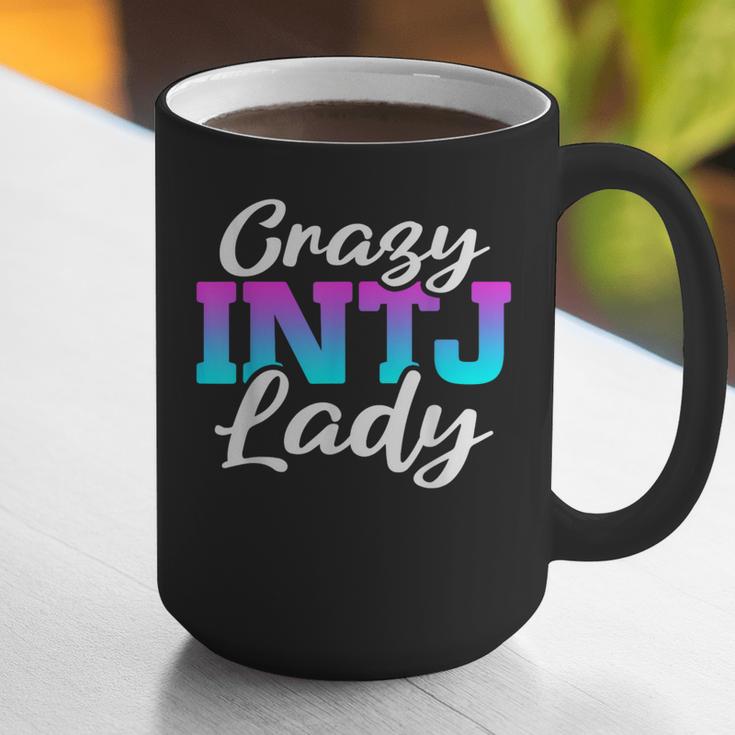 Crazy INTJ Lady Introvert Personality Graphic Print Coffee Mug Crazy INTJ Lady Introvert Personality Graphic Print Coffee Mug