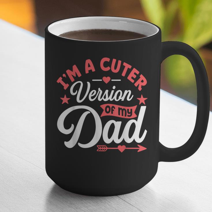 Cuter Version Of Dad Cute Kid Boy Girl Proud New Dad Graphic Print Coffee Mug