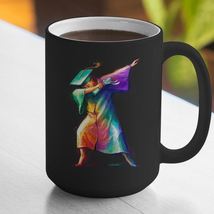 Dabbing Graduation Women Graphic Print Coffee Mug