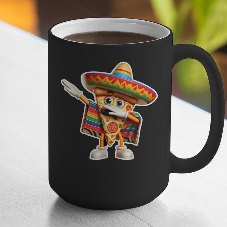 Dabbing Mexican Pizza Dance Food Lover Graduation Graphic Print Coffee Mug