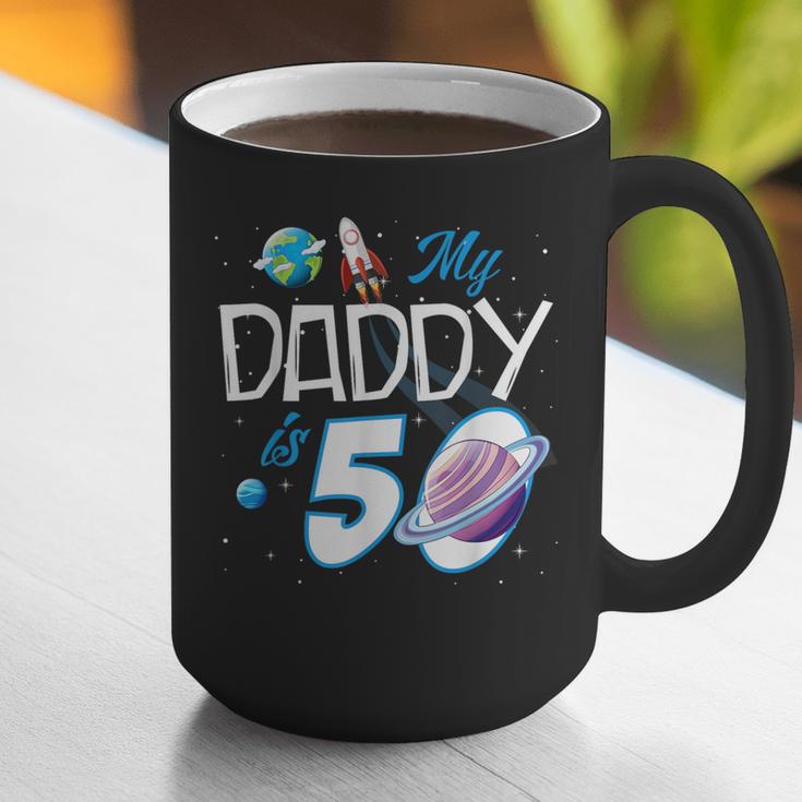 My Dad Is 50 Years Daddy Father 50th Years Birthday Graphic Print Coffee Mug