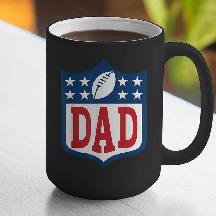 Dad American Football Happy Birthday Family Matching Retro Graphic Print Coffee Mug Dad American Football Happy Birthday Family Matching Retro Graphic Print Coffee Mug