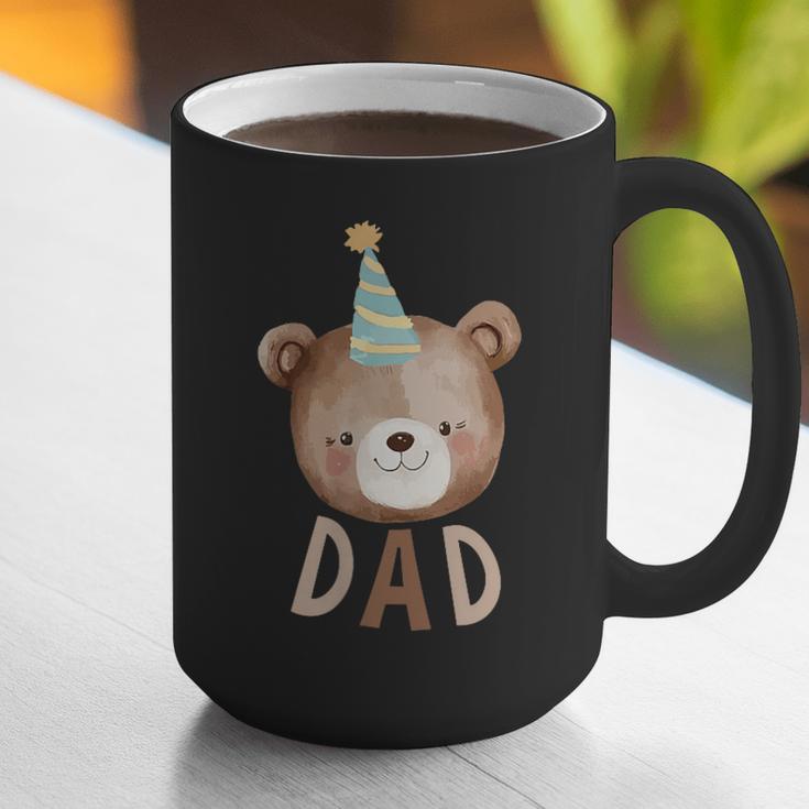 Dad Bear 1st Birthday Beary First Birthday Matching Family Graphic Print Coffee Mug