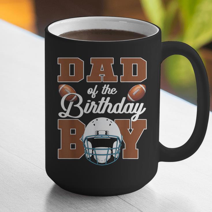 Dad Of The Birthday Boy Football Party Family Matching Graphic Print Coffee Mug