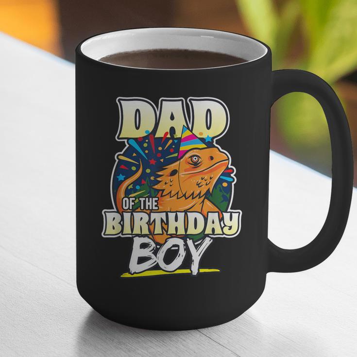 Dad Of Birthday Boy Kids Reptile Birthday Party Graphic Print Coffee Mug