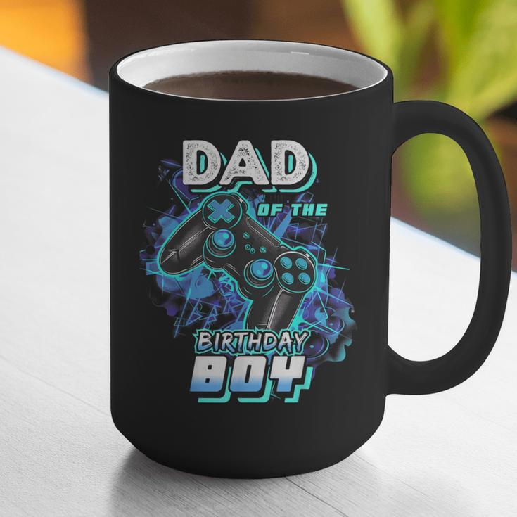 Dad Of The Birthday Boy Matching Video Game Birthday Party Graphic Print Coffee Mug