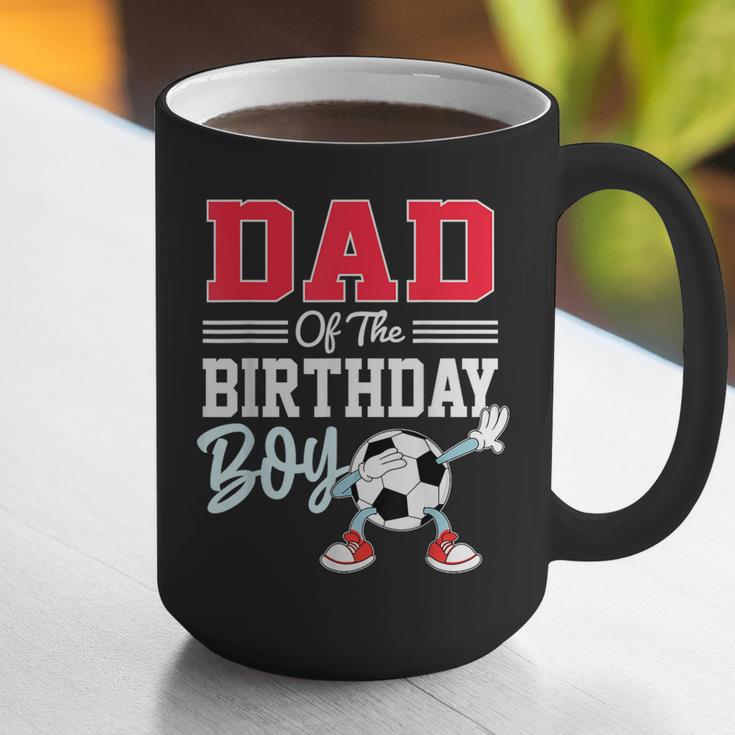 Dad Of The Birthday Boy Shirt Soccer Party Family Daddy Graphic Print Coffee Mug