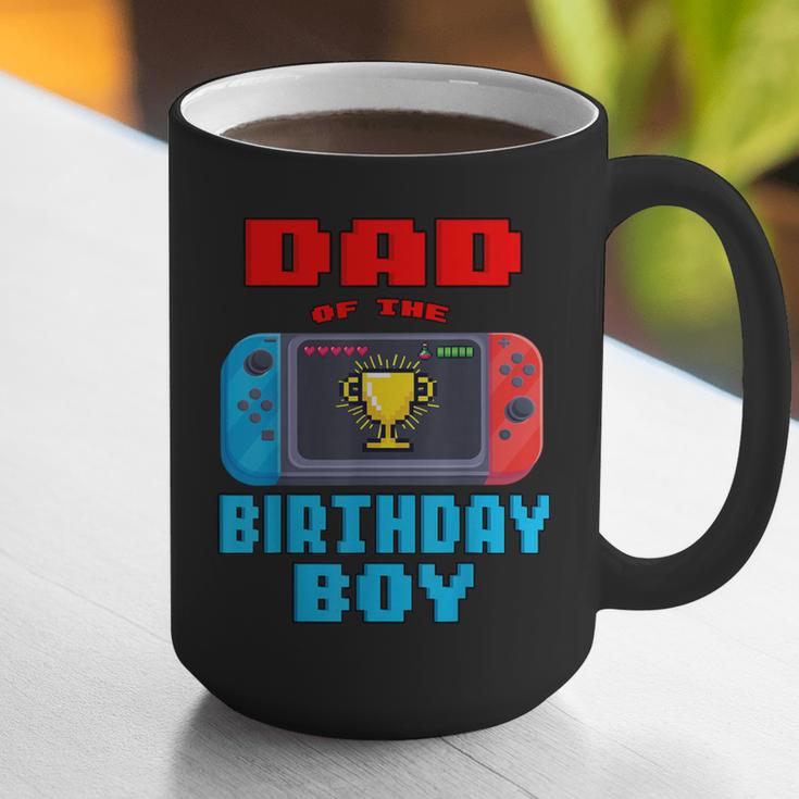 Dad Of The Birthday Boy Video Games Theme Bday Matching Graphic Print Coffee Mug