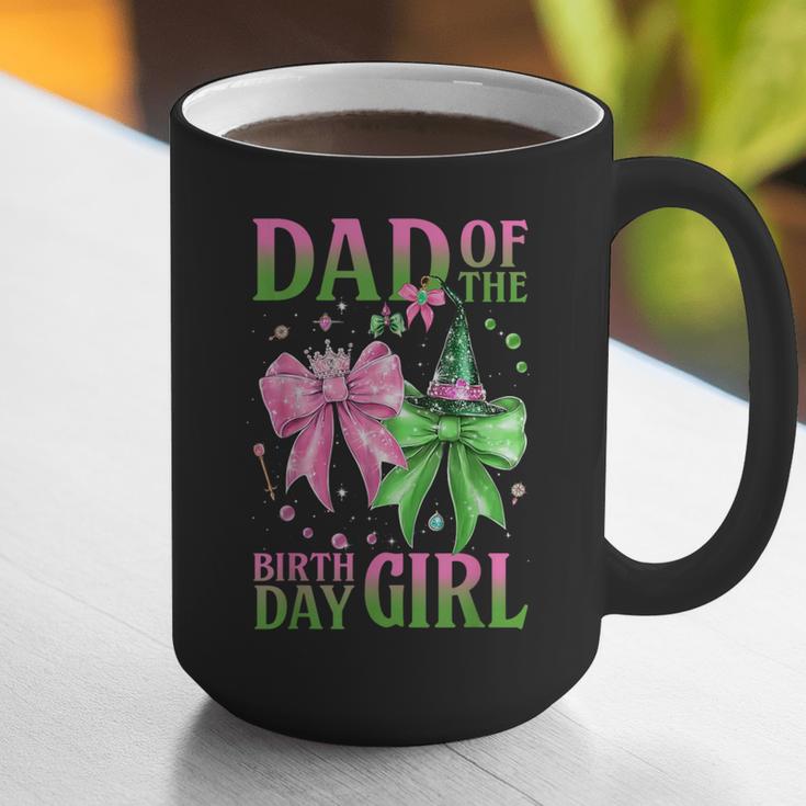 Dad Of The Birthday Girl Coquette Matching Family Party Graphic Print Coffee Mug