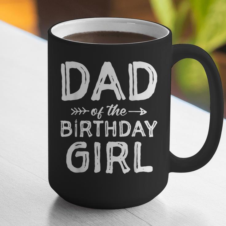 Dad Of The Birthday Girl Father's Day Men Graphic Print Coffee Mug