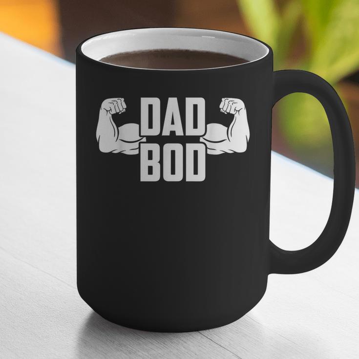 Dad Bod Muscle Strong Man Daddy Fathers Day Graphic Print Coffee Mug