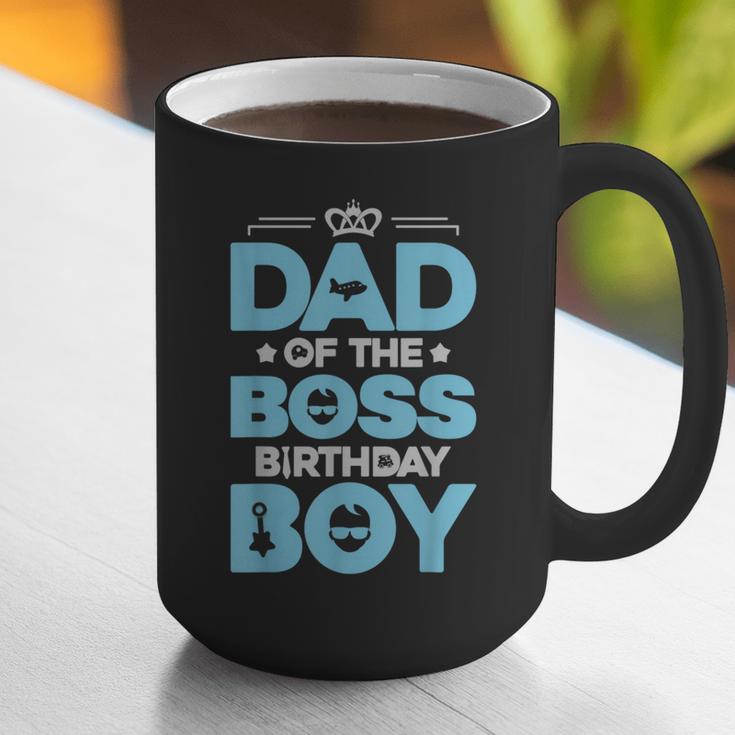 Dad Of The Boss Birthday Party Outfit Like A Boss Daddy Graphic Print Coffee Mug
