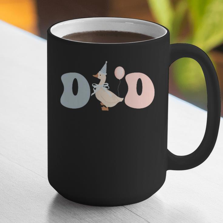 Dad Daddy Of The Birthday Silly Goose Family Graphic Print Coffee Mug
