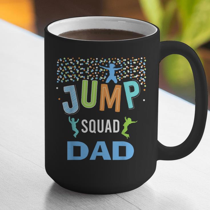 Dad Daddy Jump Squad Birthday Boy Trampoline Jumper Bday Graphic Print Coffee Mug