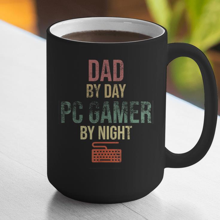 Dad By Day PC Gamer By Night For Gaming Dads Graphic Print Coffee Mug