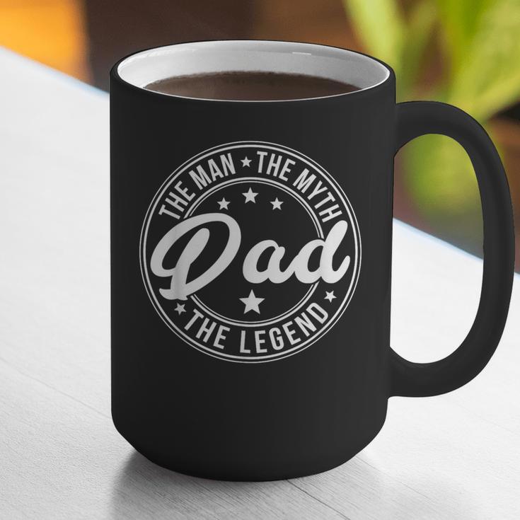 DAD The Man The Myth The Legend Father's Day Graphic Print Coffee Mug