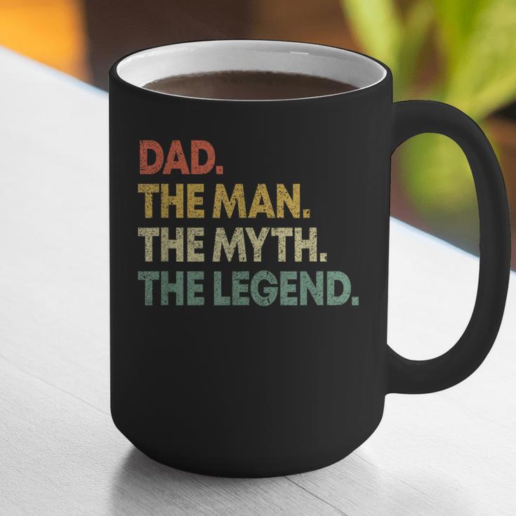 Dad The Man The Myth The Legend Men Dad Father's Day Graphic Print Coffee Mug Dad The Man The Myth The Legend Men Dad Father's Day Graphic Print Coffee Mug
