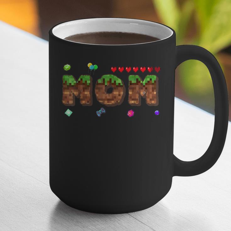 Dad And Mom Of The Birthday Boy Pixel Game Matching Family Graphic Print Coffee Mug