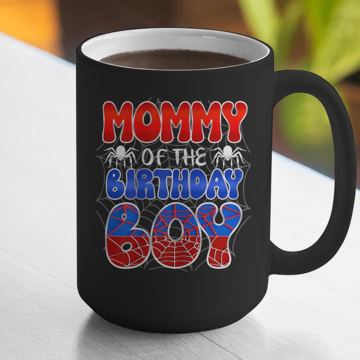 Dad And Mom Mommy Birthday Boy Spider Family Matching Graphic Print Coffee Mug Dad And Mom Mommy Birthday Boy Spider Family Matching Graphic Print Coffee Mug