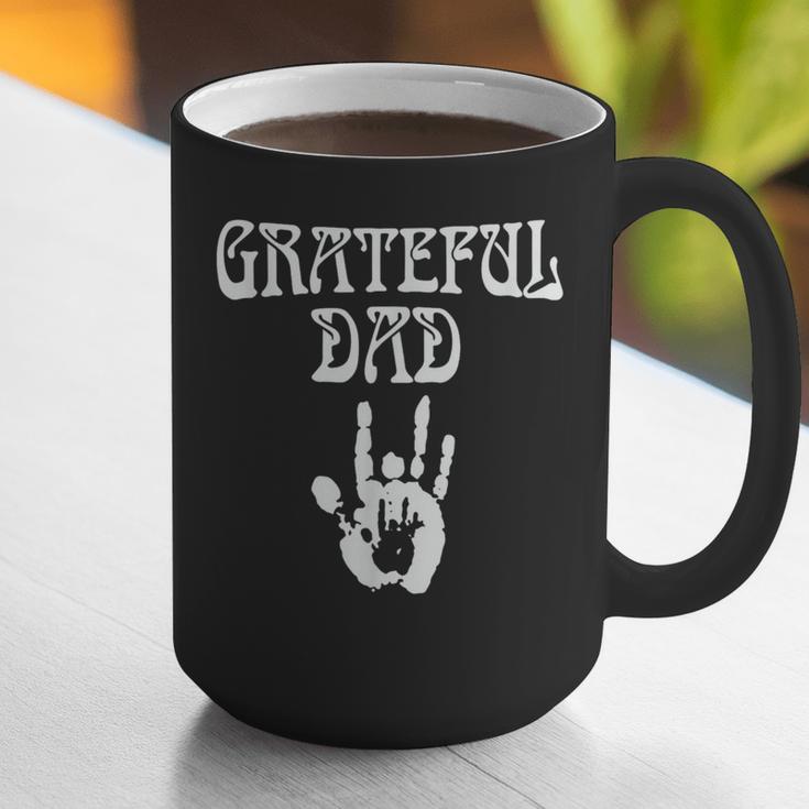 Dad Retro Distressed Grateful Dad Graphic Print Coffee Mug