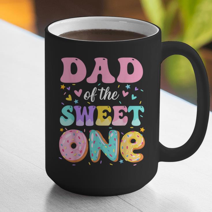 Dad Of The Sweet One 1st Birthday Donut Bday Party Graphic Print Coffee Mug Dad Of The Sweet One 1st Birthday Donut Bday Party Graphic Print Coffee Mug