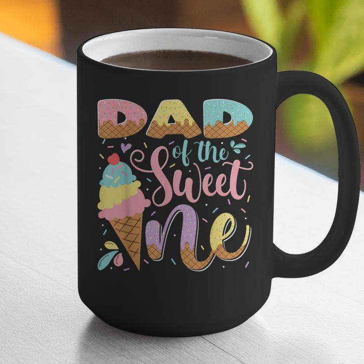 Dad Of The Sweet One Ice Cream 1St Birthday Party Graphic Print Coffee Mug