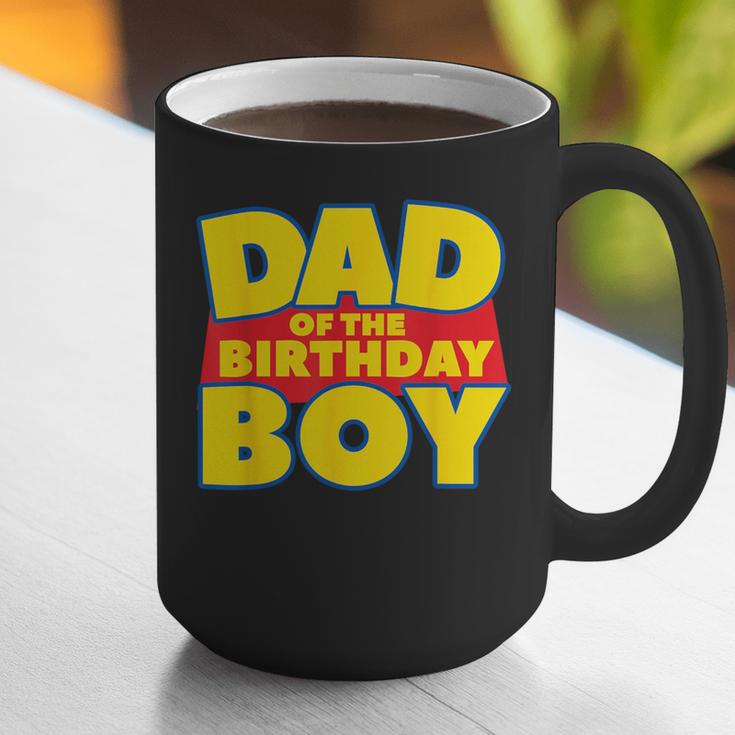 Dad Of The Toy Birthday Boy Story Theme B-Day Graphic Print Coffee Mug