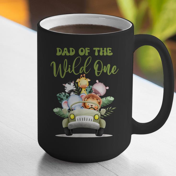 Dad Of The Wild One 1st Birthday Safari Family Matching Graphic Print Coffee Mug