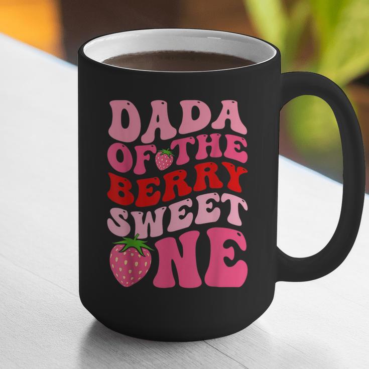Dada Of The Berry Sweet One Strawberry First Birthday Graphic Print Coffee Mug Dada Of The Berry Sweet One Strawberry First Birthday Graphic Print Coffee Mug